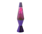 Metallic Diamond Motion Lamp - Purple/Pink