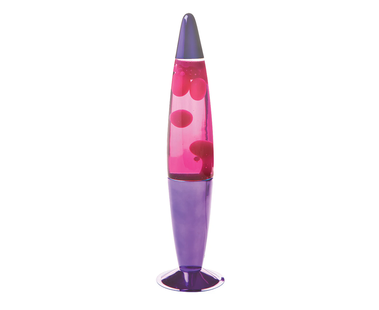 Peace Lava Motion Lamp Metallic Purple/Pink/Purple