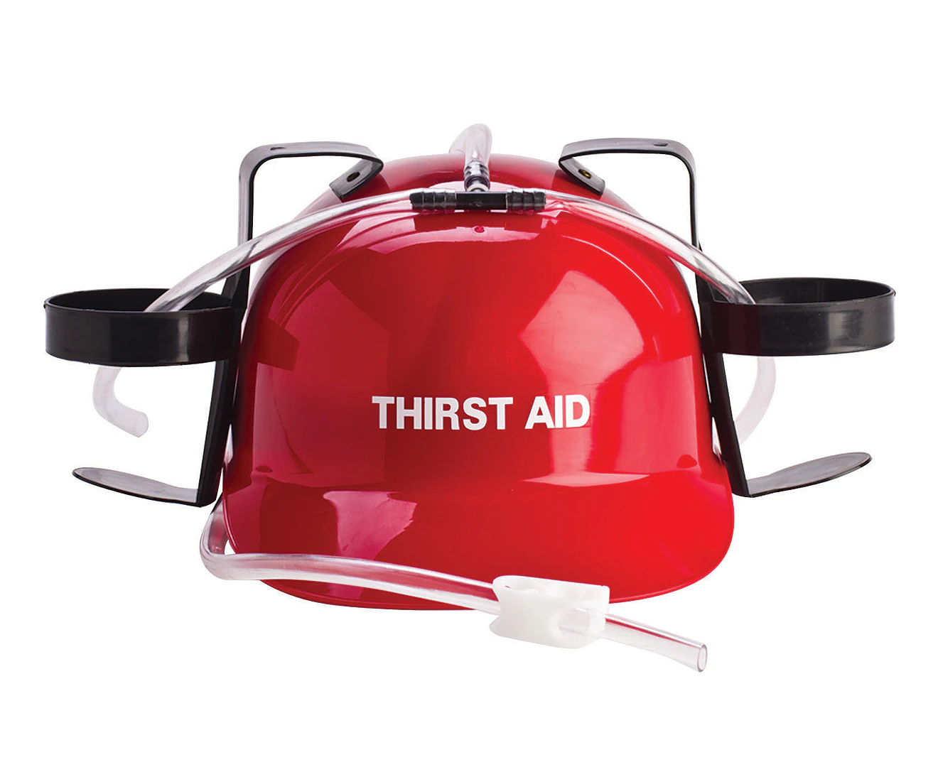 Thirst Aid Drinking Hat - Red