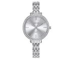 Mestige Women's 35mm The Atwood w/ Crystals From Swarovski Watch - Silver