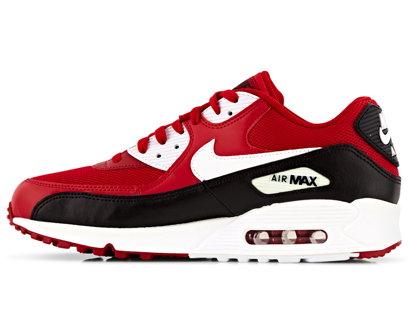 Nike Air 90 Essential Shoe Red/Black/White | Catch.com.au