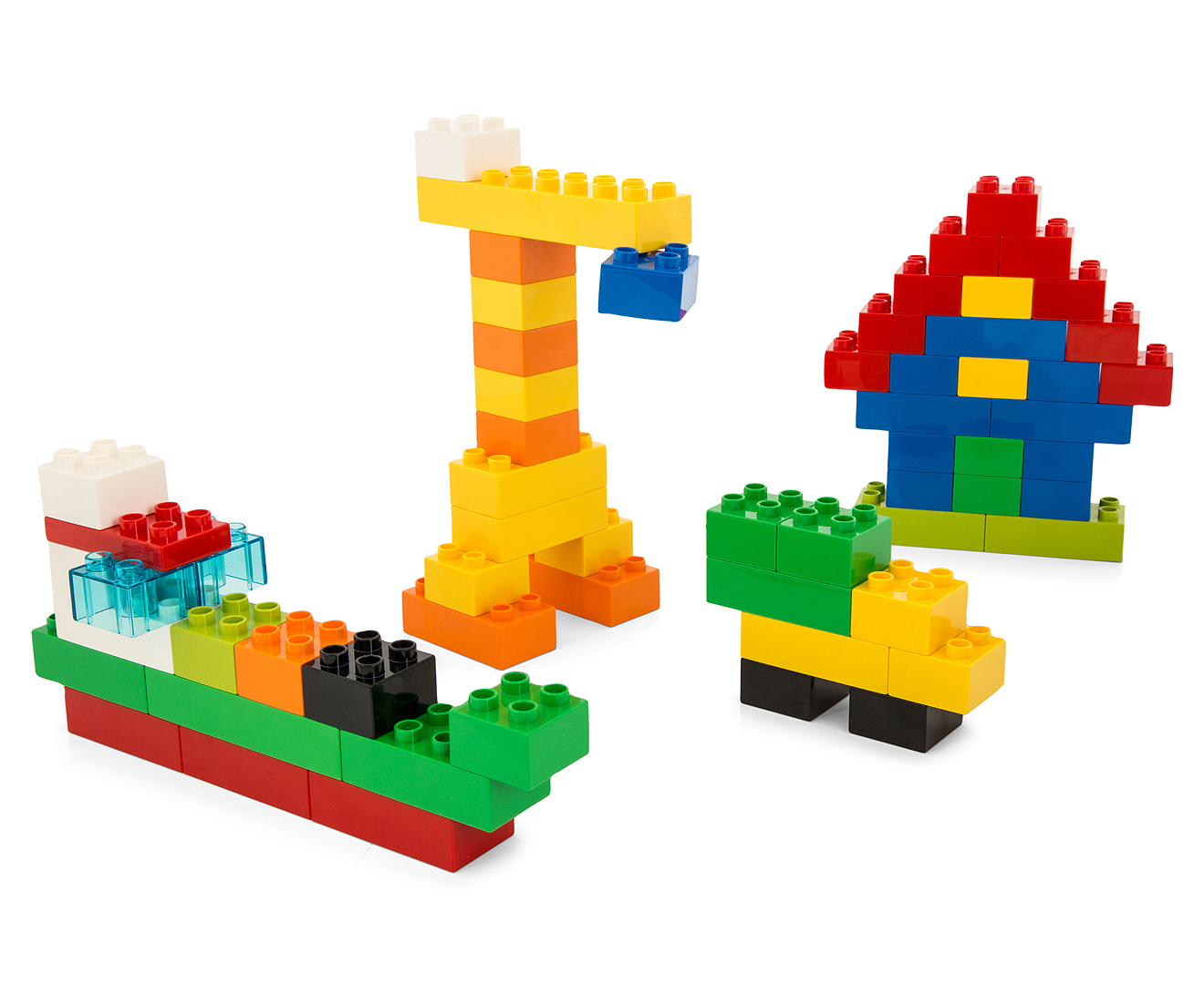 LEGO 6176 DUPLO Basic Bricks Deluxe (80 Pcs.) : Toys & Games