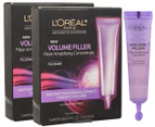 2 x L'Oréal Volume Filler In-Shower Treatment 3pk