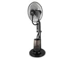 Heller 40cm Misting Pedestal Fan with Remote - Black HMIST40R 3