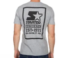 Starter Men's Backboard T-Shirt - Grey/Black