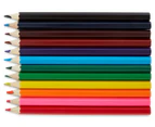 Scribbles Stationery Jumbo Colouring Pencils 12-Pack