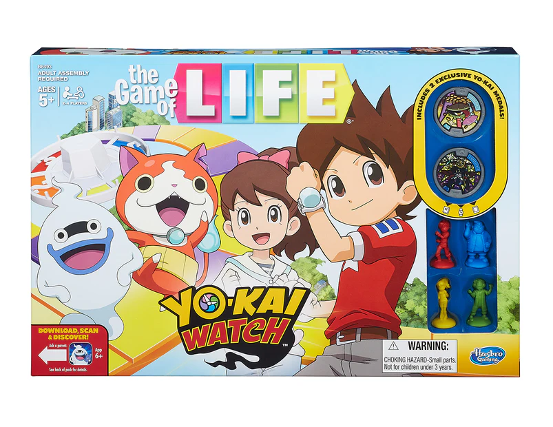 Yo-Kai Watch Game Of Life Board Game
