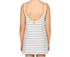 All About Eve Women's Dress Athena - White/Navy Stripe