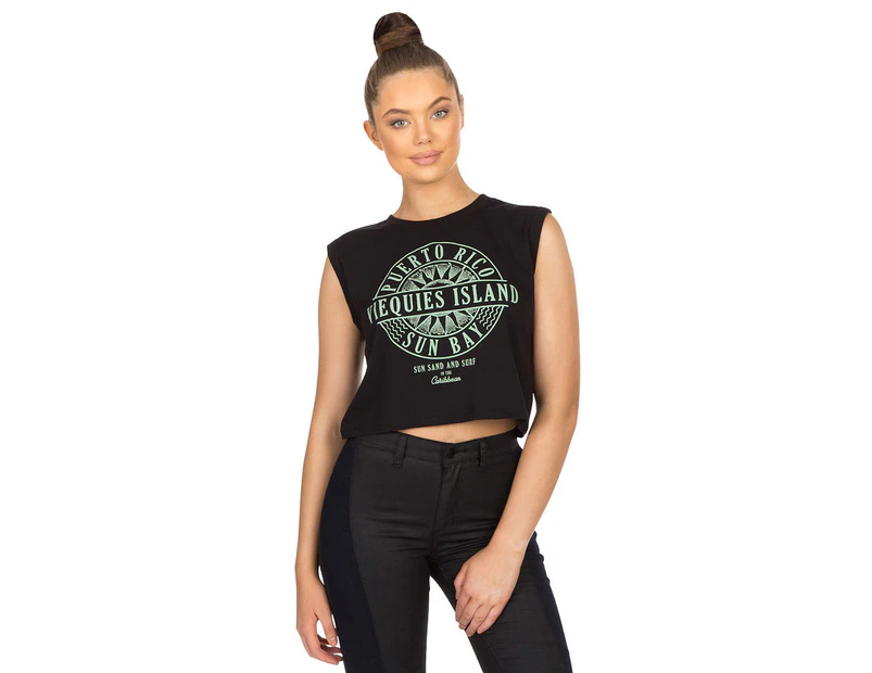All About Eve Women's Island Tee - Black