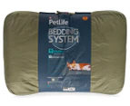Purina PetLife 90x60cm Lounger for Small Dogs - Olive
