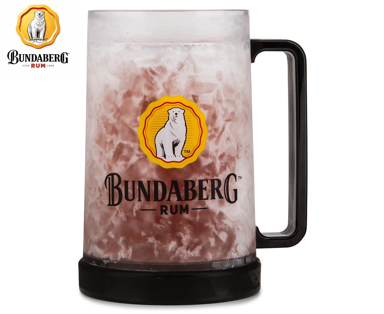 Bundaberg Rum Freeze Mug - Gel Mug Drink Cup - Bundy Rum