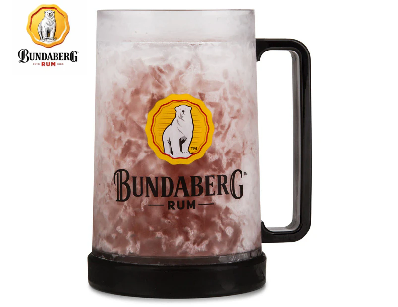 Bundaberg Ezy Freeze Mug - Black/Yellow/White