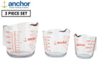 Anchor 3-Piece Measuring Cup Set