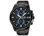 Casio Men's 46mm Edifice Chronograph Watch - Black/Blue