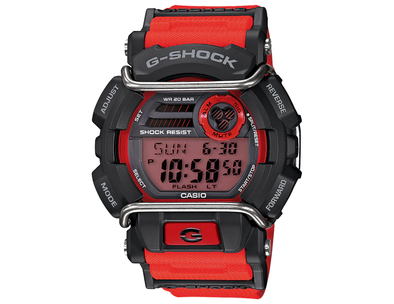 Casio G-Shock Men's 48mm GD400-4D Digital Watch - Red