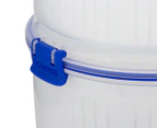 Sistema Klip It 1.5L Round Containers 4-Pack - Clear/Blue
