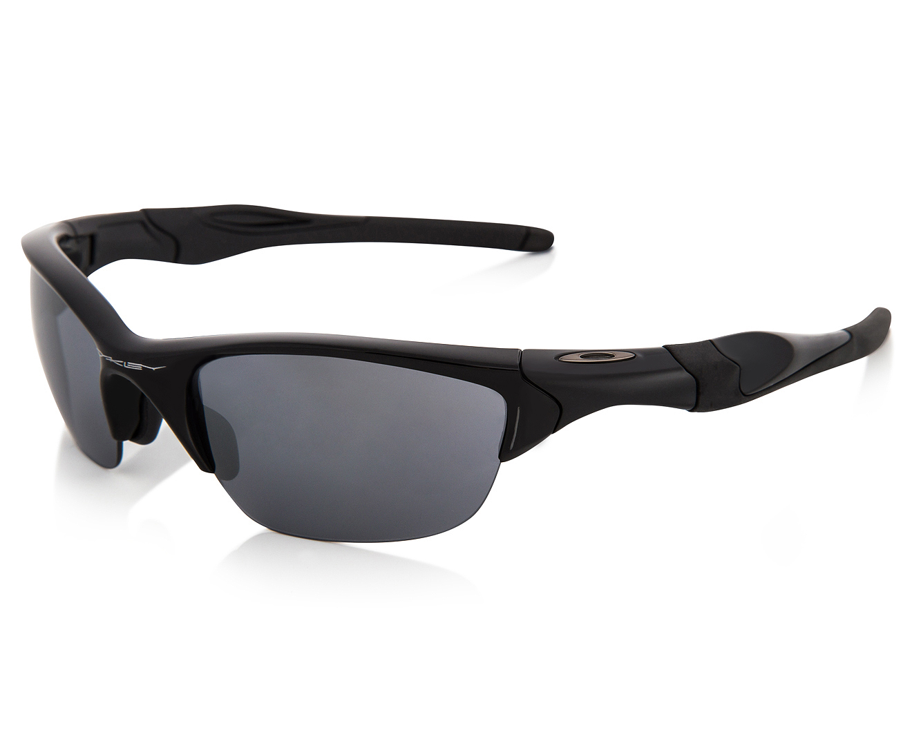 Oakley Mens Half Jacket 20 Sunglasses Polished Blackblack Iridium 