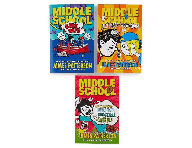 Middle School: Awesome Adventures 3-Book Pack