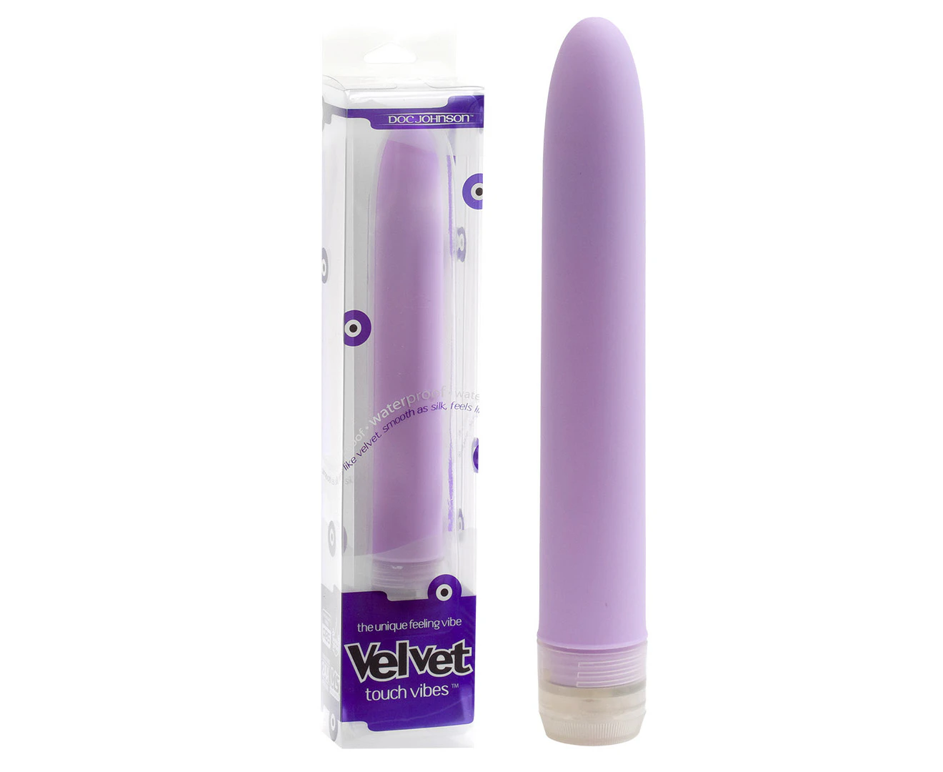 Doc Johnson Velvet Touch Vibrator - Lavender