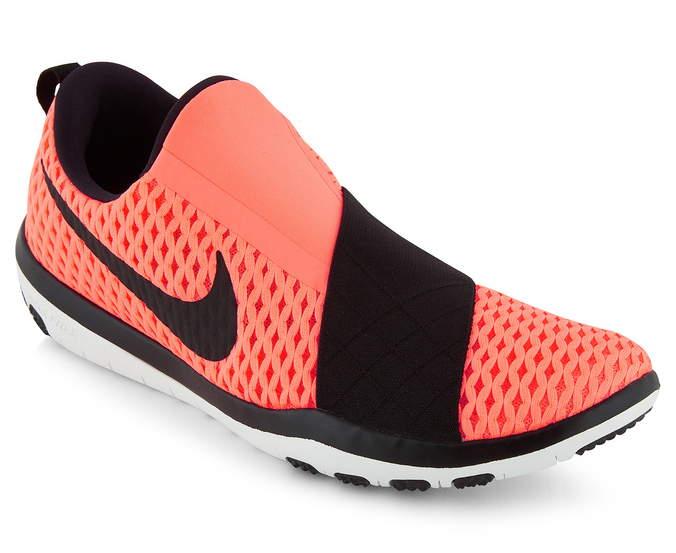 Nike Women s Free Connect Shoe Fluro Orange Black White Catch