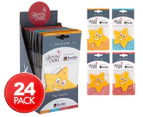 Shining Paths Star Scents Air Fresheners 24-Pack 