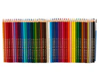 Faber-Castell 48 Watercolour Pencil & Sharpener Set