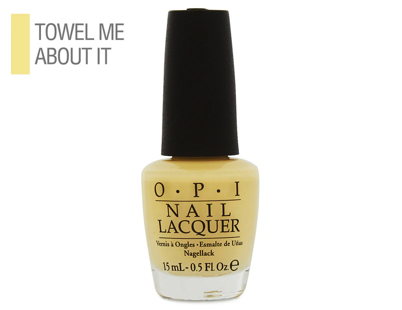 OPI Nail Lacquer - Towel Me About It