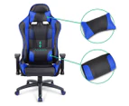 Executive Gaming Office Chair - Black/Blue
