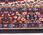 Traditional Medallion 330 x 240cm Rug - Navy/Red
