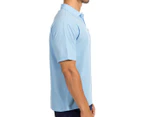 Hard Yakka Men's Short Sleeve Polo - Light Blue