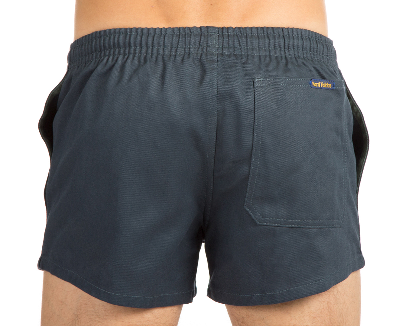 Hard Yakka Men's D String Shorts - Green | Scoopon Shopping