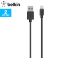 Belkin MixitUp 2m Lightning To USB ChargeSync Cable - Black