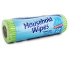 2 x 25pk Hercules Household Wipes Handy Roll - Randomly Selected 3