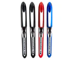 2 x Papermate Rollerball Grip Pen 4-Pack - Black/Blue/Red