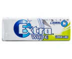 24 x Wrigley's Extra White Chewing Gum Lemon Lime 10pk