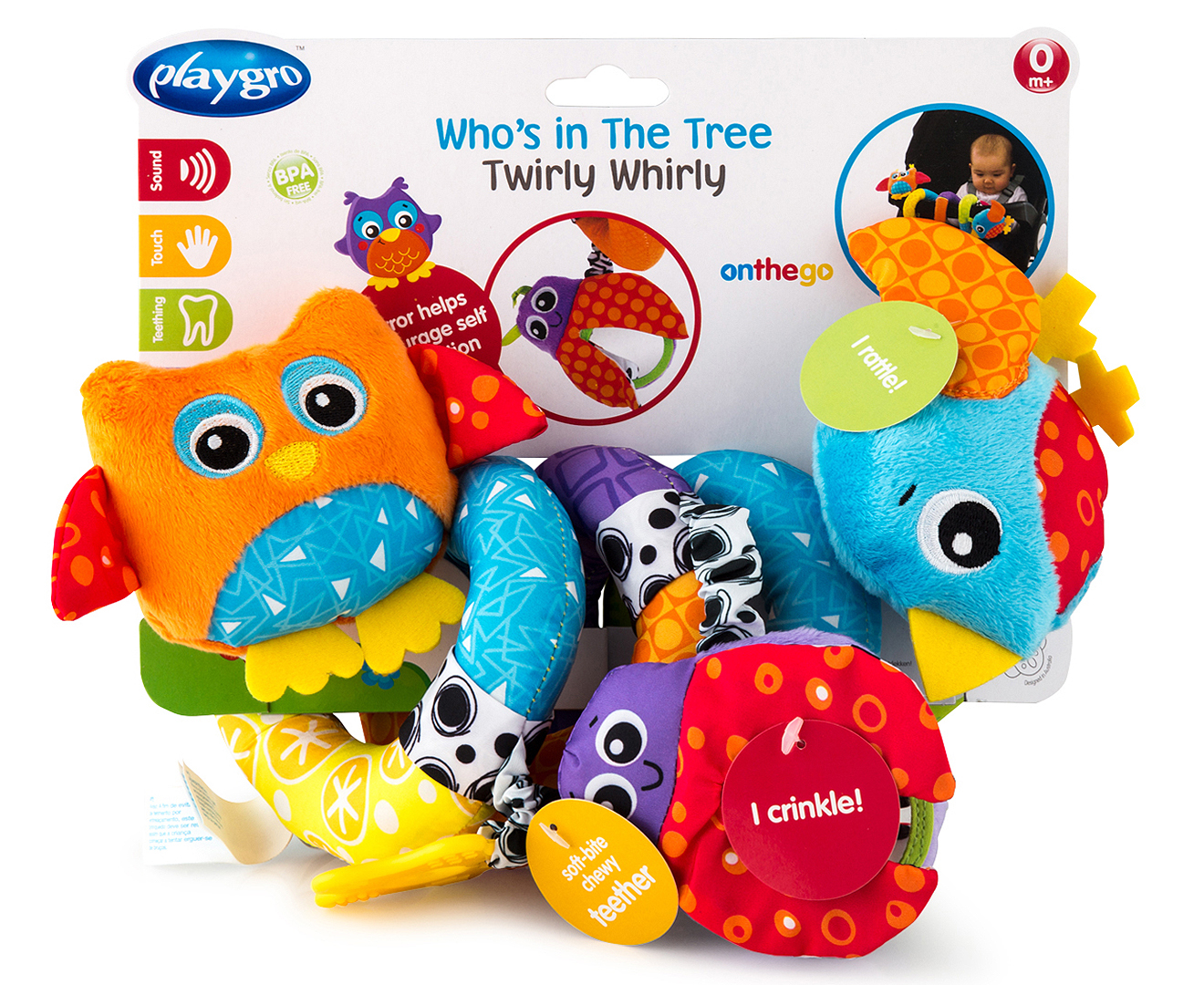 Playgro Who's In The Tree Twirly Whirly | Catch.com.au