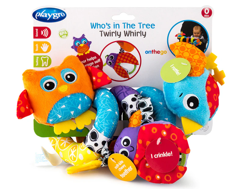 Playgro Who's In The Tree Twirly Whirly