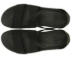 Crocs Women's Anna Ankle Strap Sandal - Black
