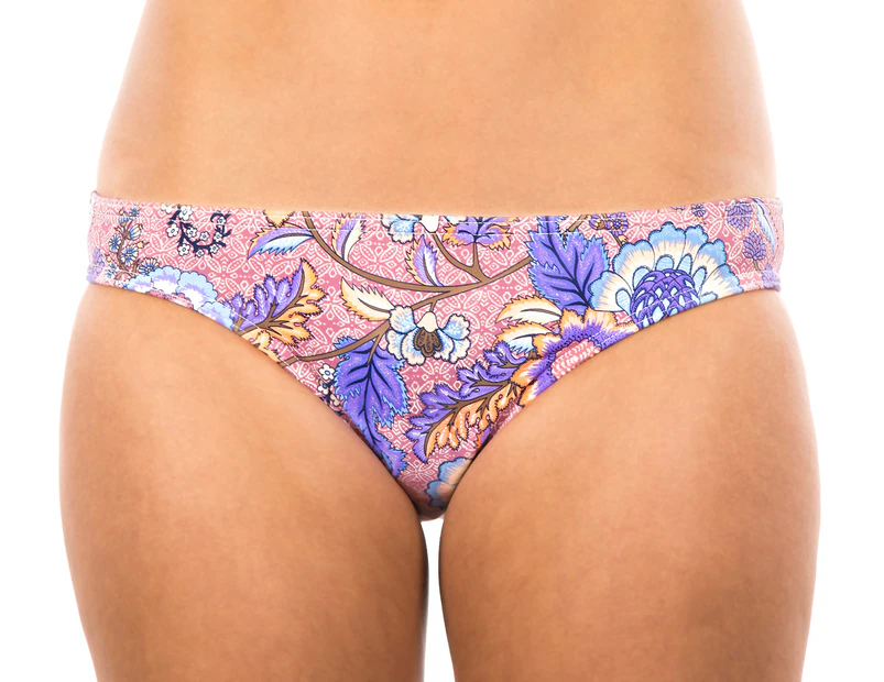 Billabong Women's Azalea Lowrider Bikini Bottom - Rose Blush