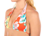 Billabong Women's Fantasy Triangle Bikini Top - Grenadine