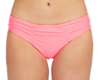 Billabong Women's Surfside Neon Lowrider Bikini Pants - Hibiscus