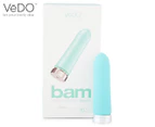 VeDO Bam Rechargeable Bullet - Turn Me Turquoise