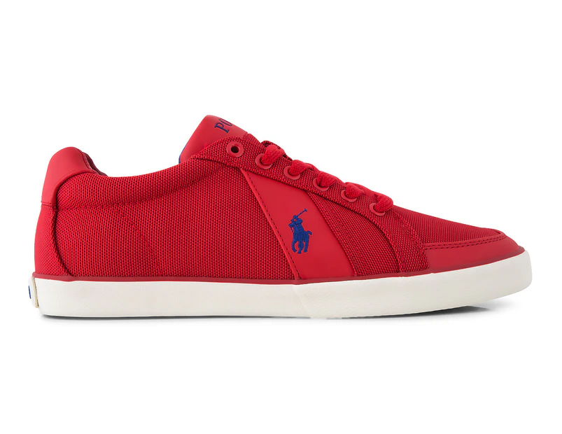 Polo Ralph Lauren Men's Hugh Sneaker - Red