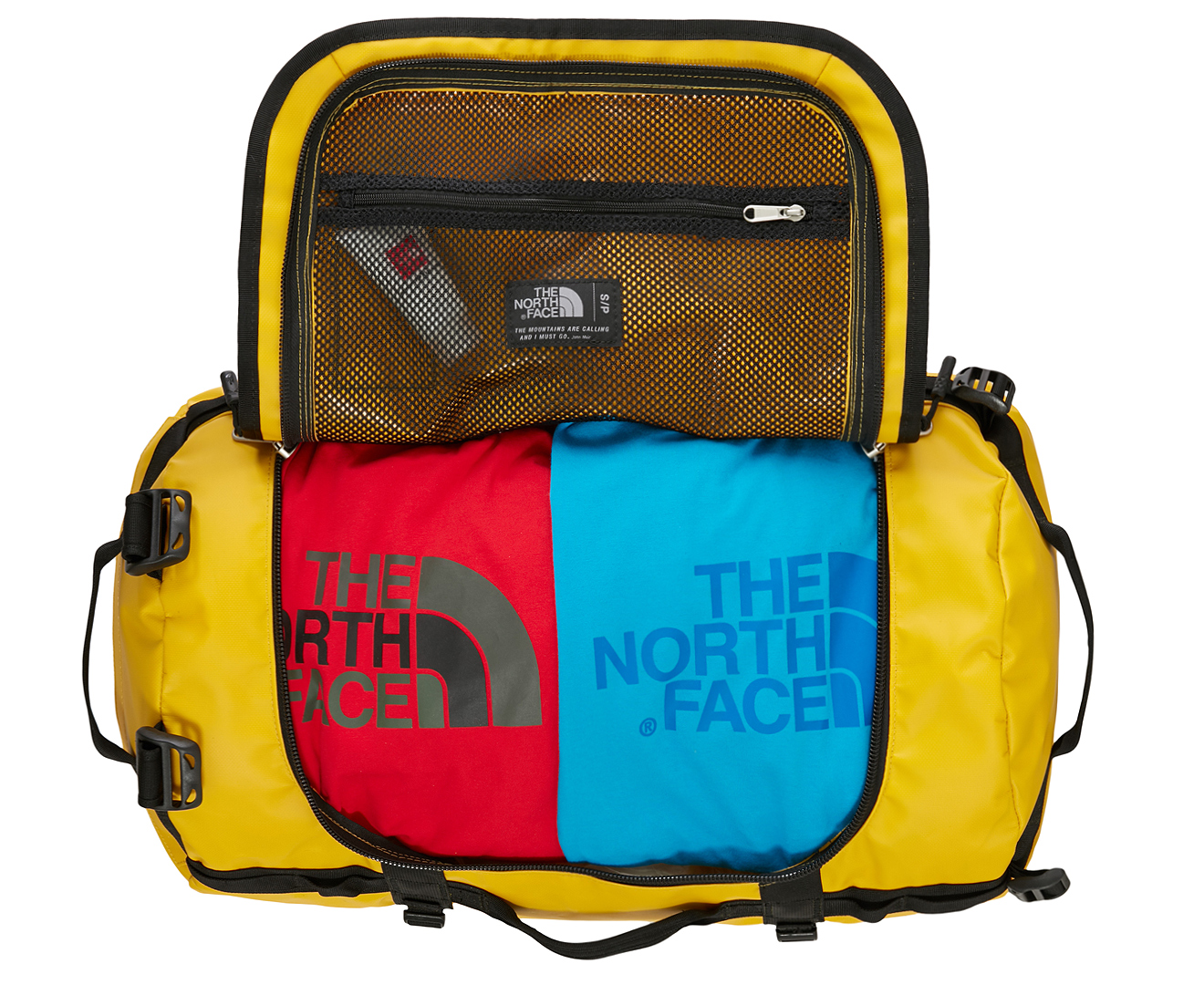 The North Face Base Camp Duffel Small - Summit Gold/TNF Black ...