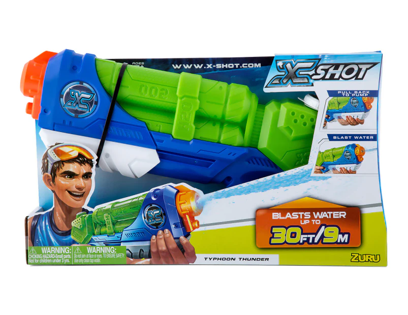 X-Shot Typhoon Thunder Water Blaster - Green