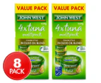 2 x John West Tuna Chunk Style In Olive Oil Blend 4pk