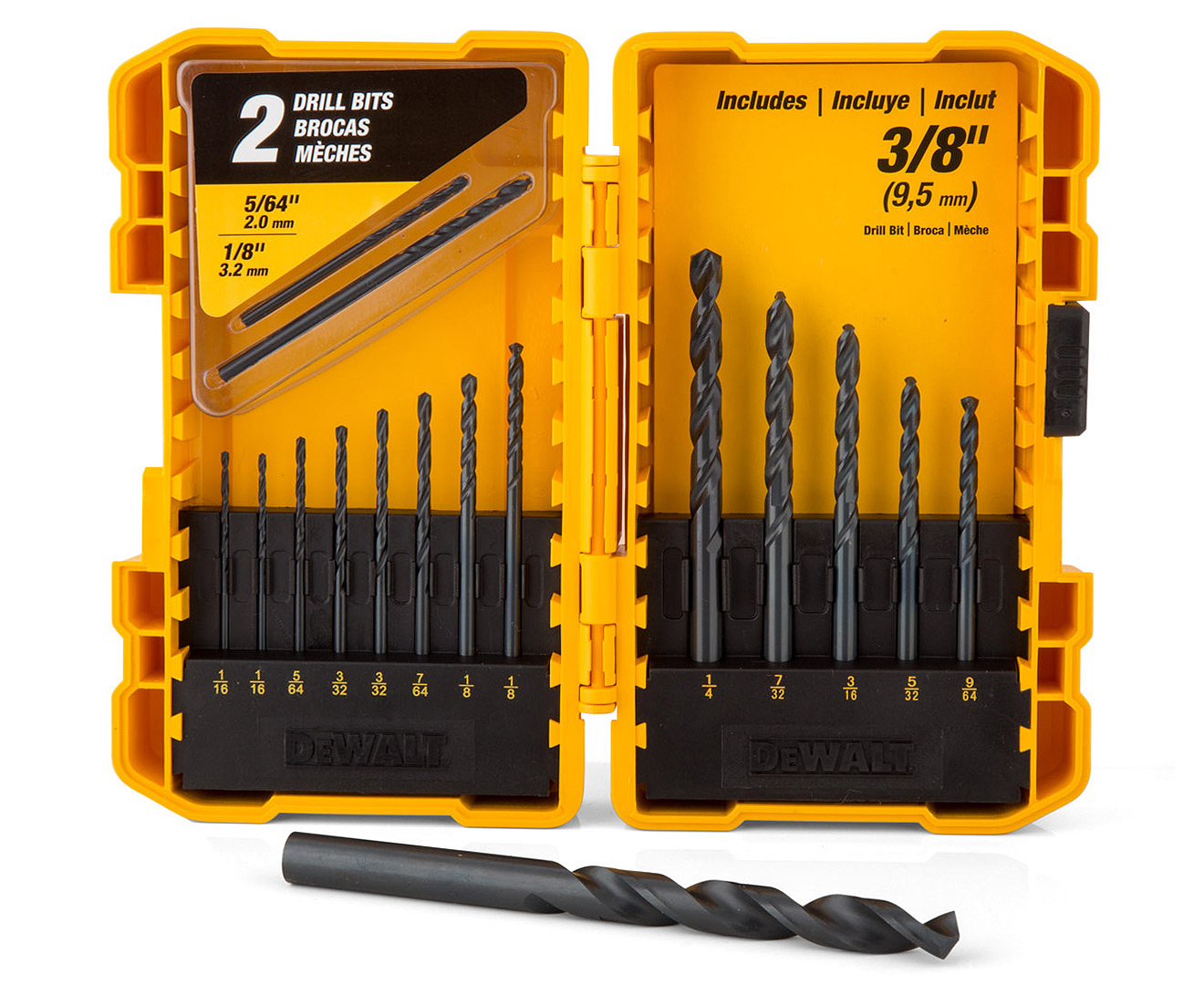 Dewalt 16-piece Black Oxide Drill Bit Set 