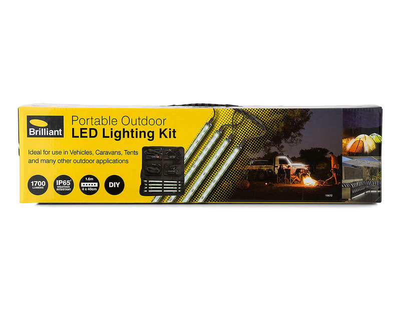 Brilliant Portable Outdoor LED Lighting Kit