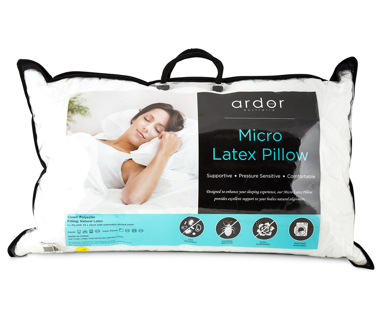 micro latex pillow