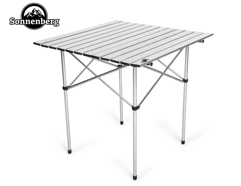 Sonnenberg Roll-Up Aluminum Outdoor Picnic Table
